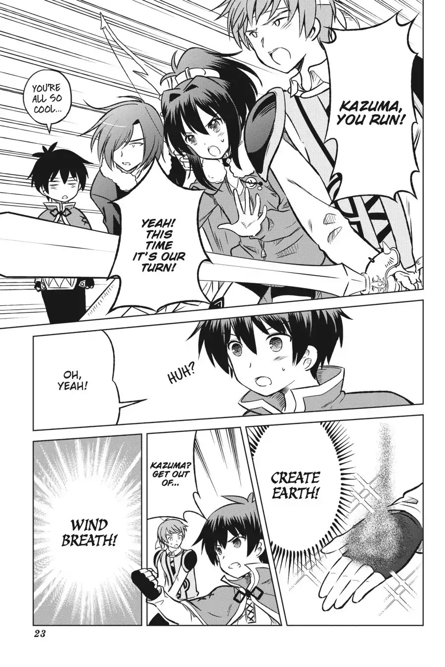 Kono Subarashii Sekai ni Shukufuku o! Chapter 13 page 24 - Chapter 13: May I Trade with These True Friends!