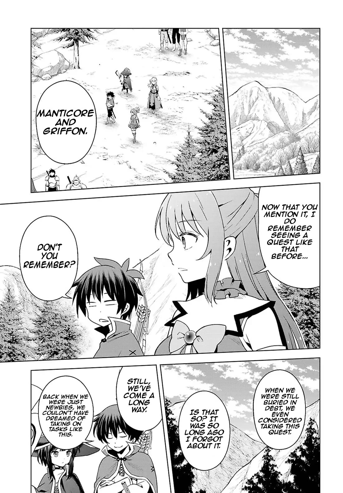Kono Subarashii Sekai ni Shukufuku o! Chapter 130 page 5 - Chapter 130: Returning to old ways with these adventurers! 1