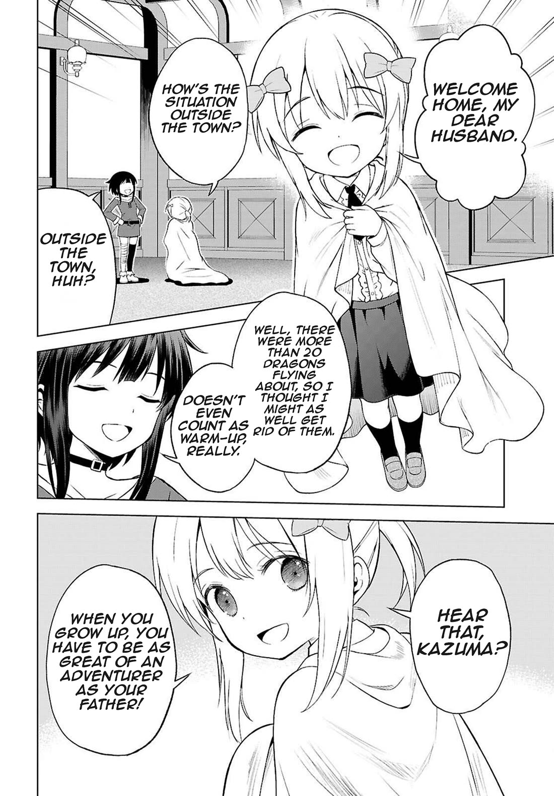 Kono Subarashii Sekai ni Shukufuku o! Chapter 132 page 13 - Chapter 132: Rest for this illegitimate child! 1