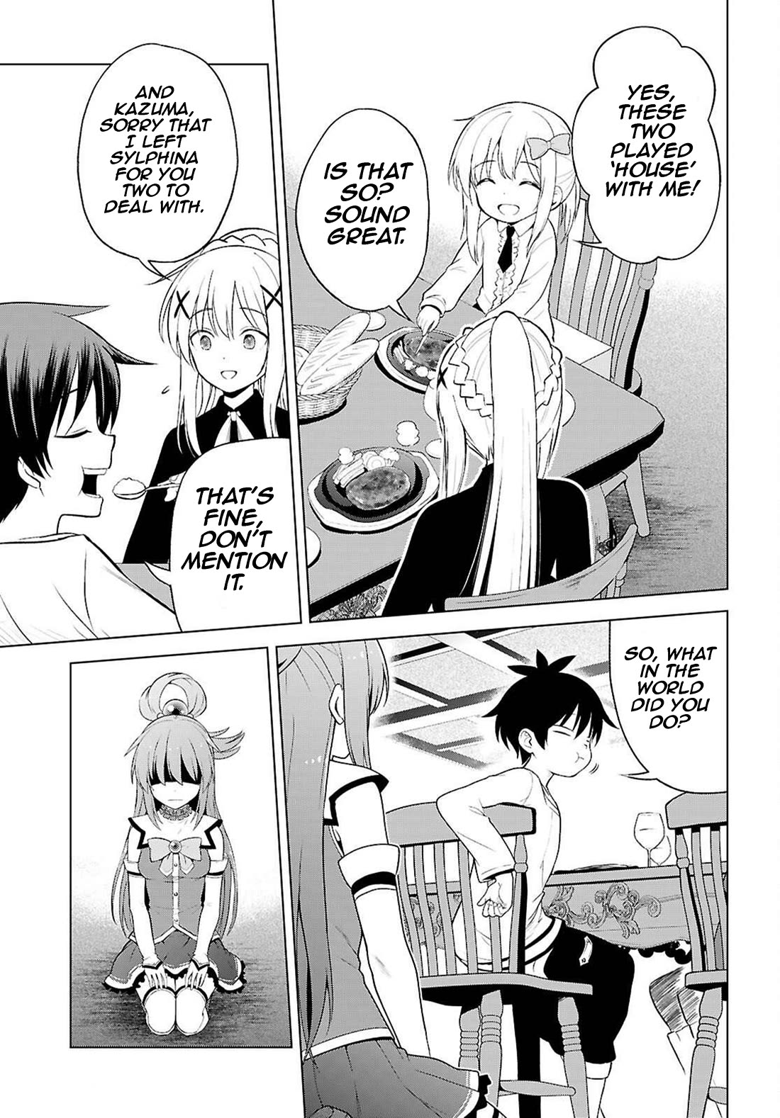 Kono Subarashii Sekai ni Shukufuku o! Chapter 132 page 20 - Chapter 132: Rest for this illegitimate child! 1