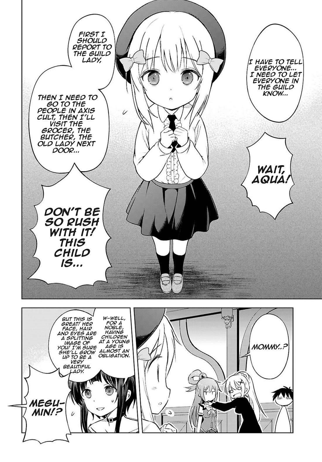 Kono Subarashii Sekai ni Shukufuku o! Chapter 132 page 3 - Chapter 132: Rest for this illegitimate child! 1