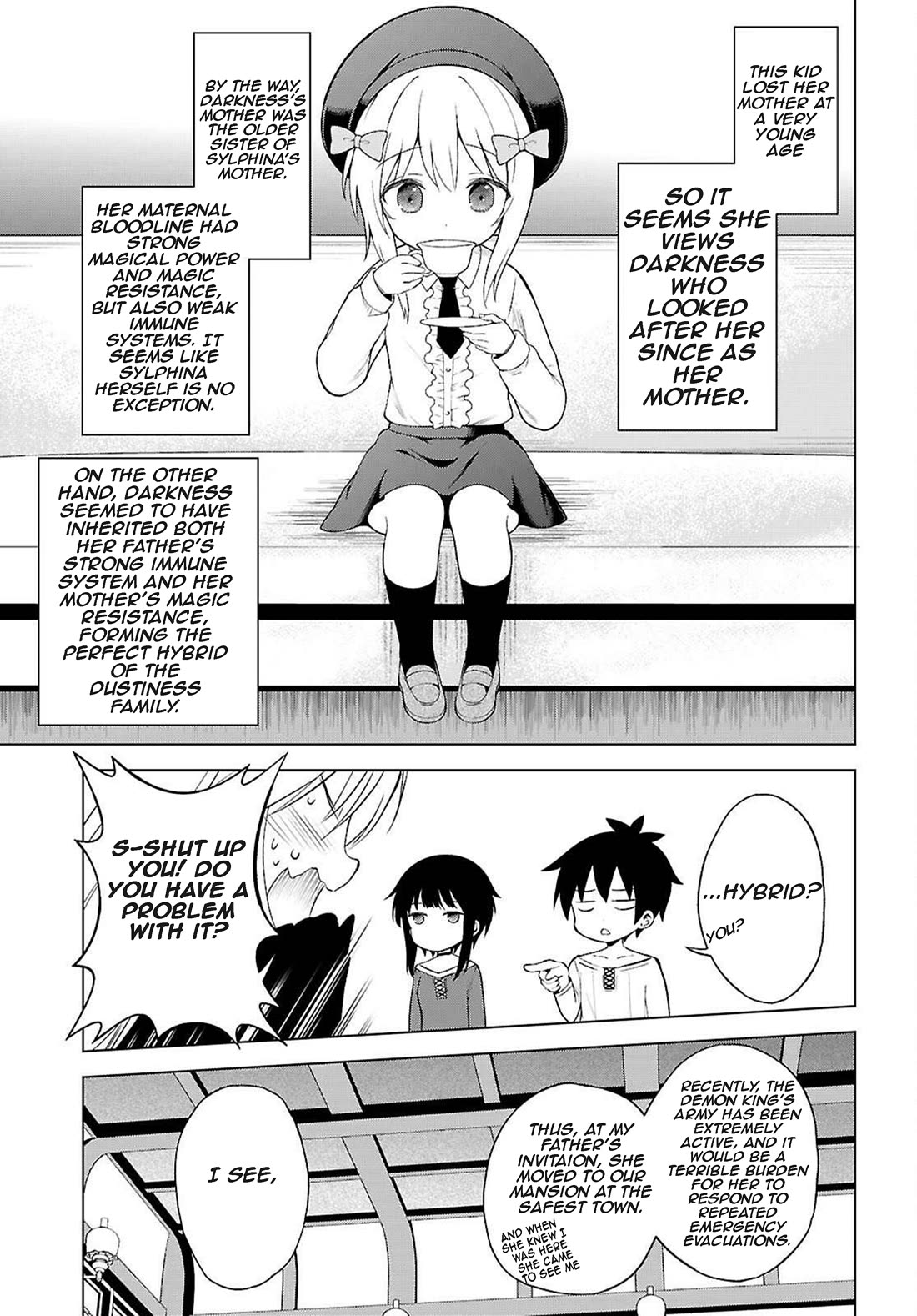 Kono Subarashii Sekai ni Shukufuku o! Chapter 132 page 8 - Chapter 132: Rest for this illegitimate child! 1