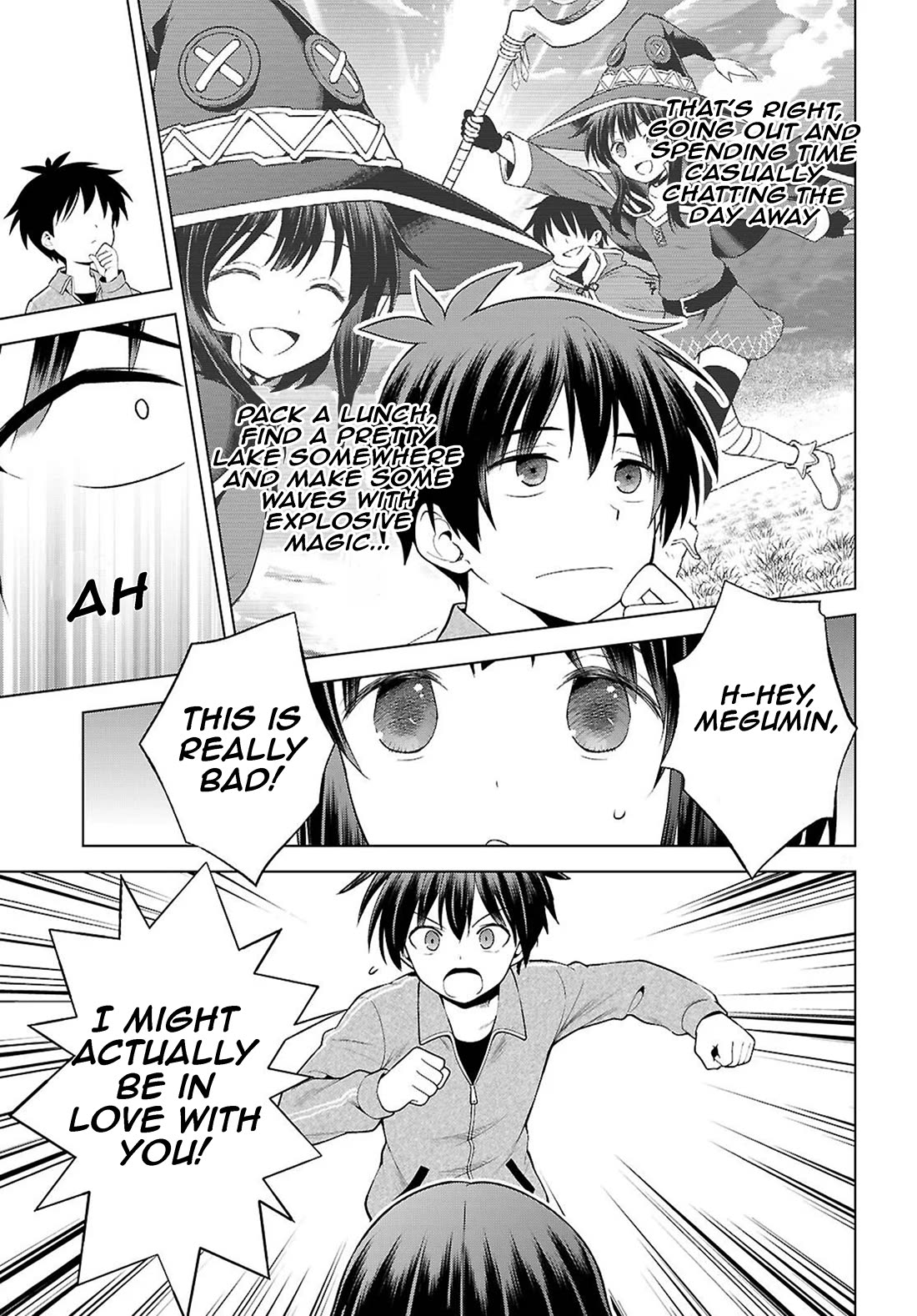 Kono Subarashii Sekai ni Shukufuku o! Chapter 133 page 22 - Chapter 133: Let's put an end to this indecisive relationship!