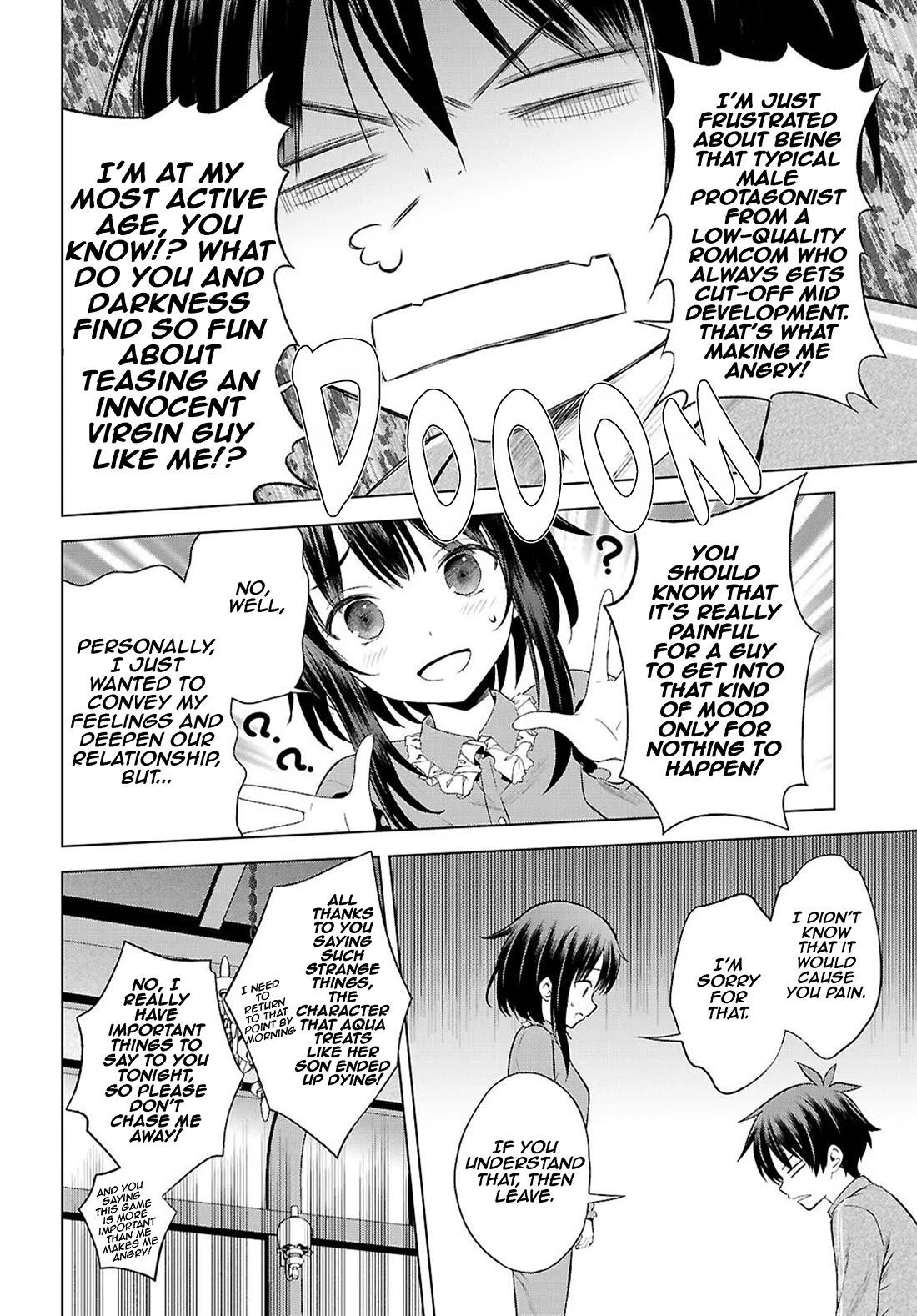 Kono Subarashii Sekai ni Shukufuku o! Chapter 133 page 7 - Chapter 133: Let's put an end to this indecisive relationship!