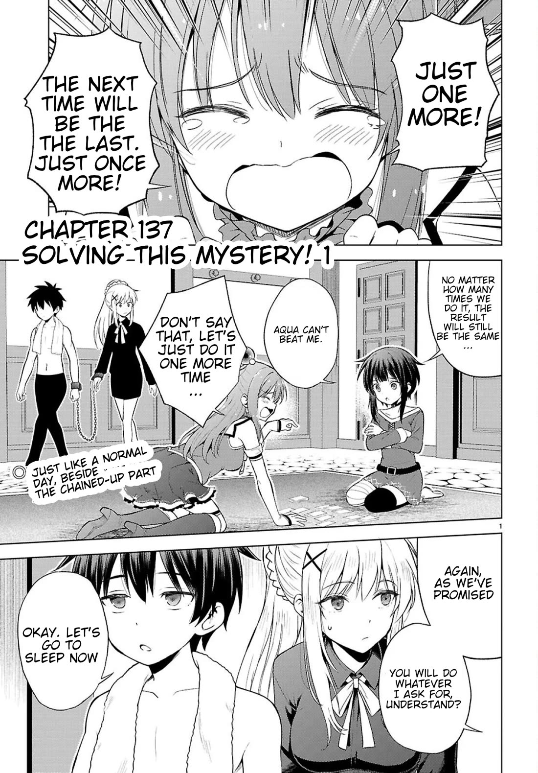 Kono Subarashii Sekai ni Shukufuku o! Chapter 137 page 2 - Chapter 137: Solving this mystery! 1