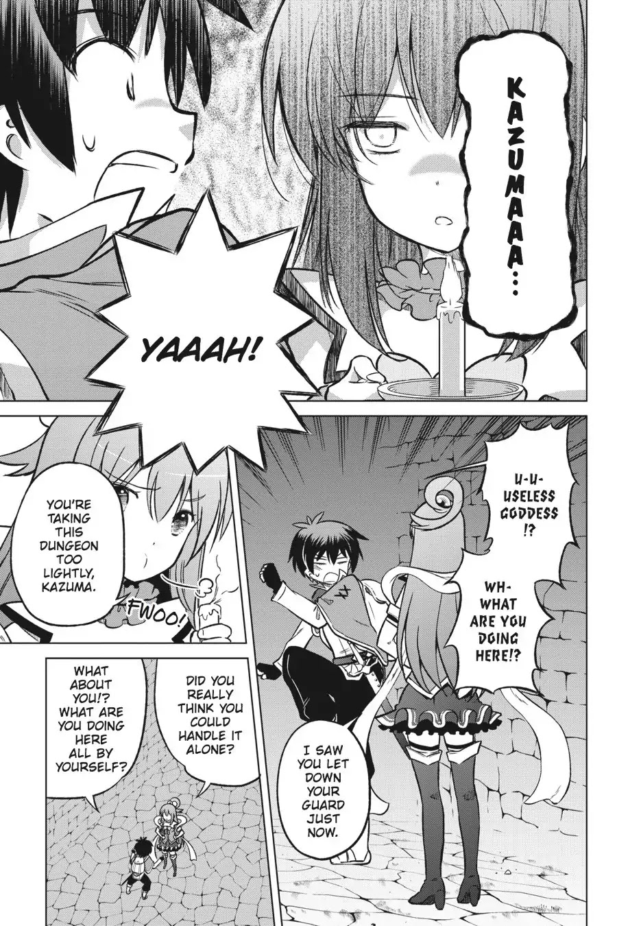 Kono Subarashii Sekai ni Shukufuku o! Chapter 14 page 13 - Chapter 14: May There Be Rest for the Master of This Maze!