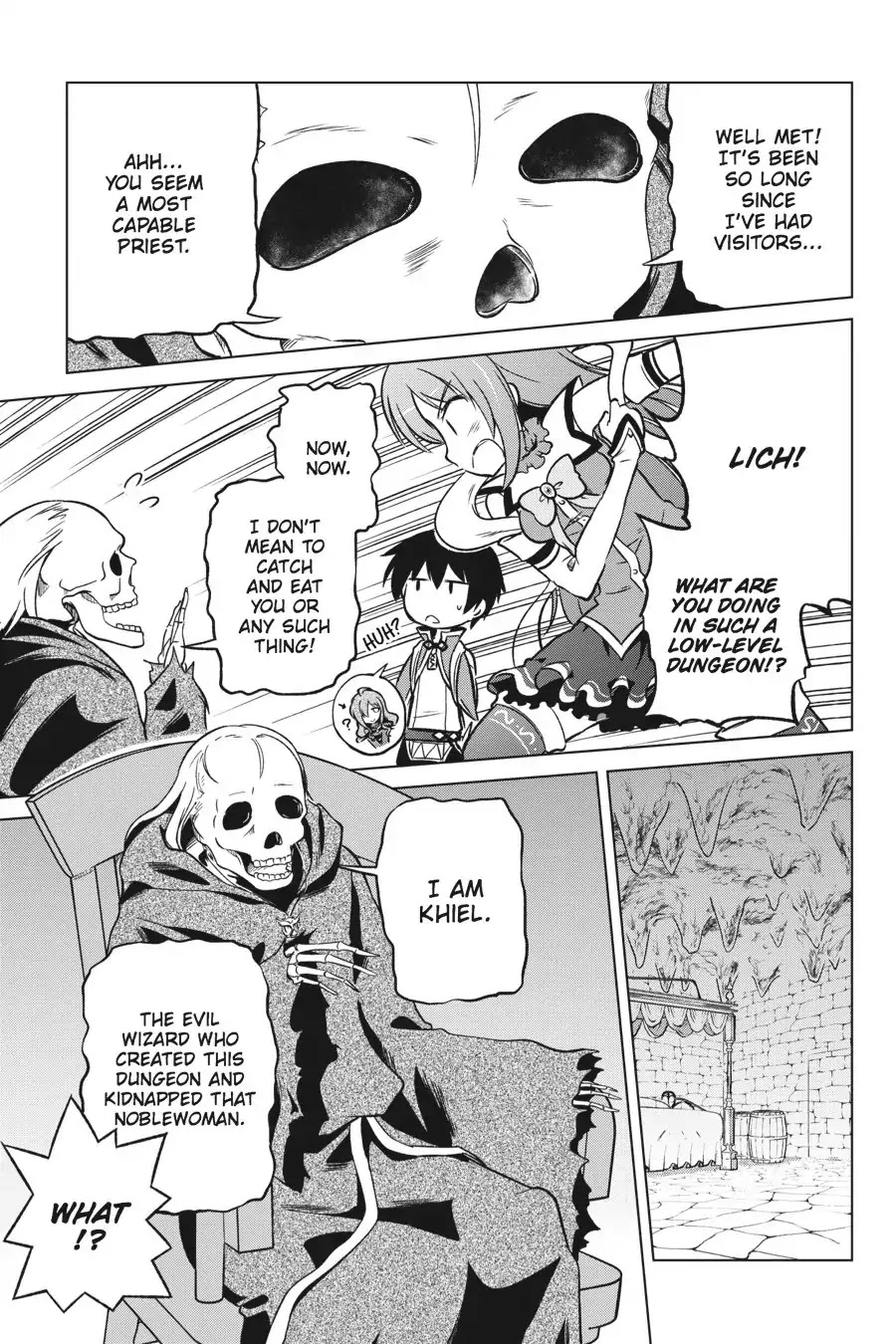 Kono Subarashii Sekai ni Shukufuku o! Chapter 14 page 21 - Chapter 14: May There Be Rest for the Master of This Maze!