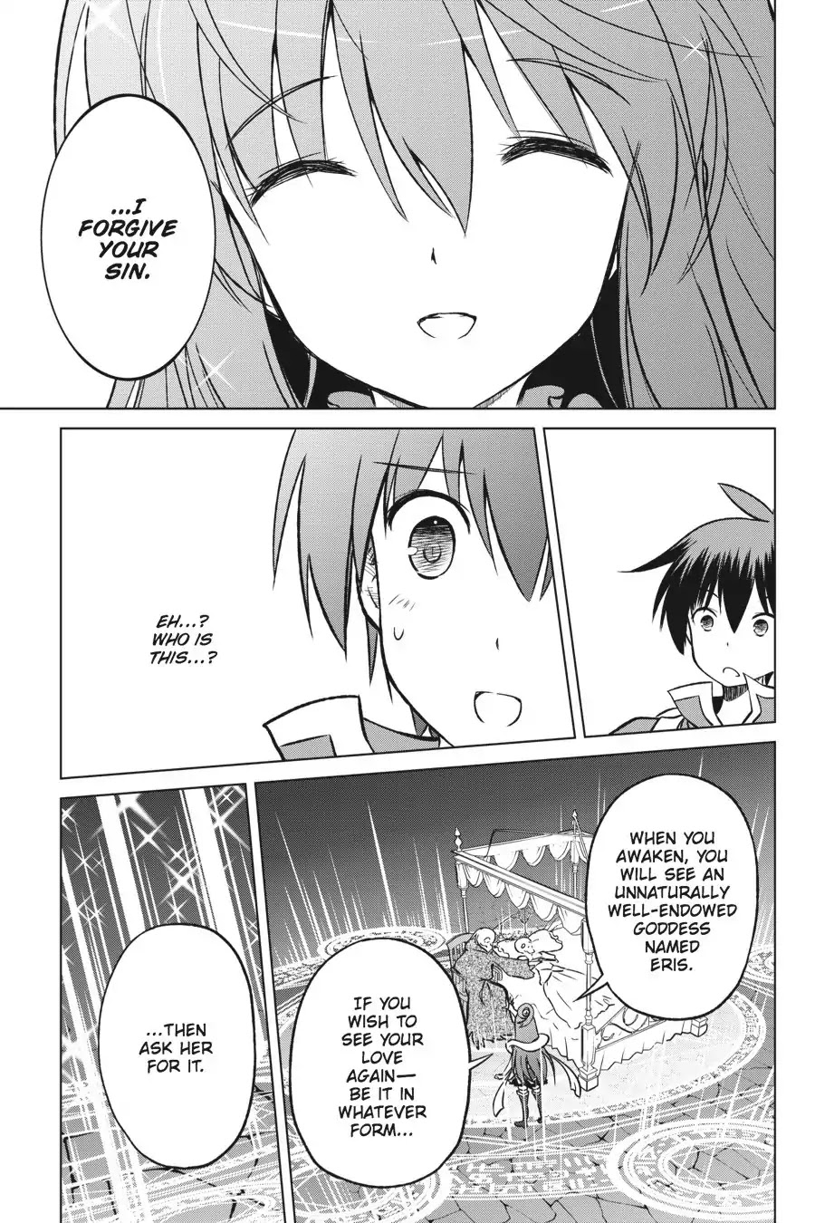 Kono Subarashii Sekai ni Shukufuku o! Chapter 14 page 27 - Chapter 14: May There Be Rest for the Master of This Maze!