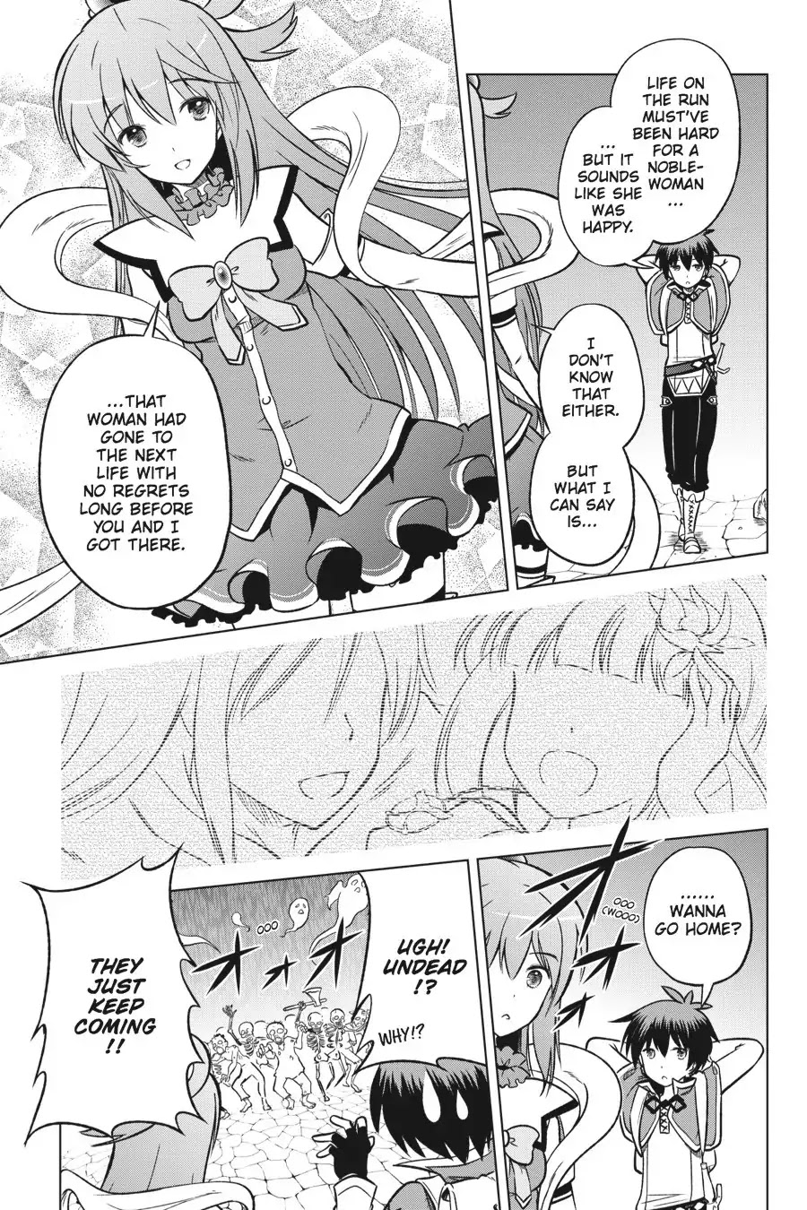 Kono Subarashii Sekai ni Shukufuku o! Chapter 14 page 29 - Chapter 14: May There Be Rest for the Master of This Maze!
