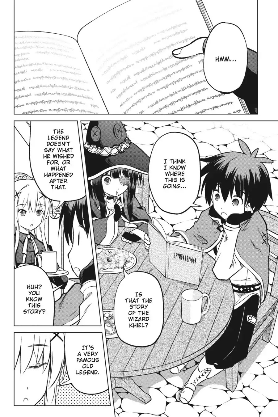 Kono Subarashii Sekai ni Shukufuku o! Chapter 14 page 4 - Chapter 14: May There Be Rest for the Master of This Maze!