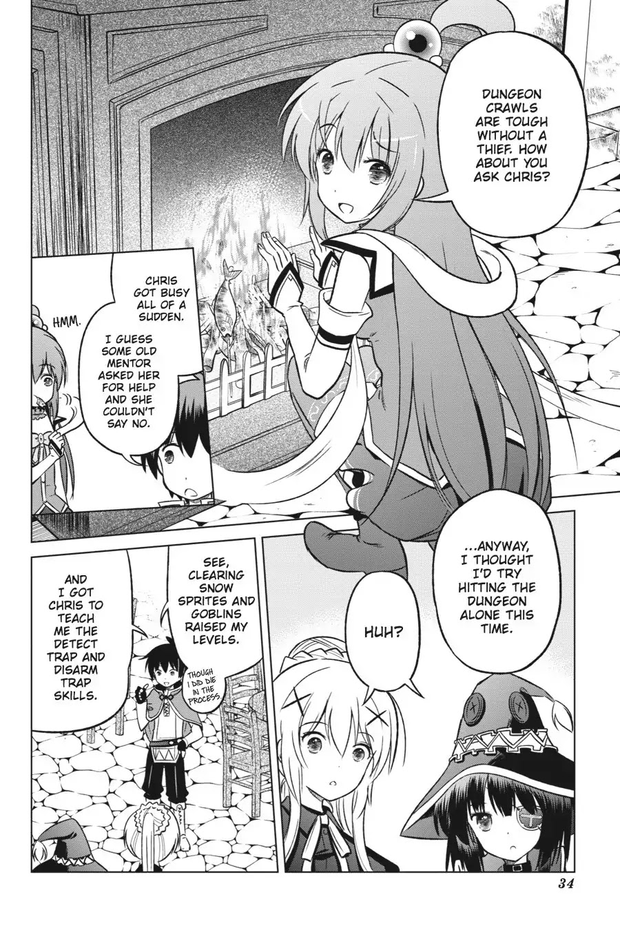 Kono Subarashii Sekai ni Shukufuku o! Chapter 14 page 6 - Chapter 14: May There Be Rest for the Master of This Maze!