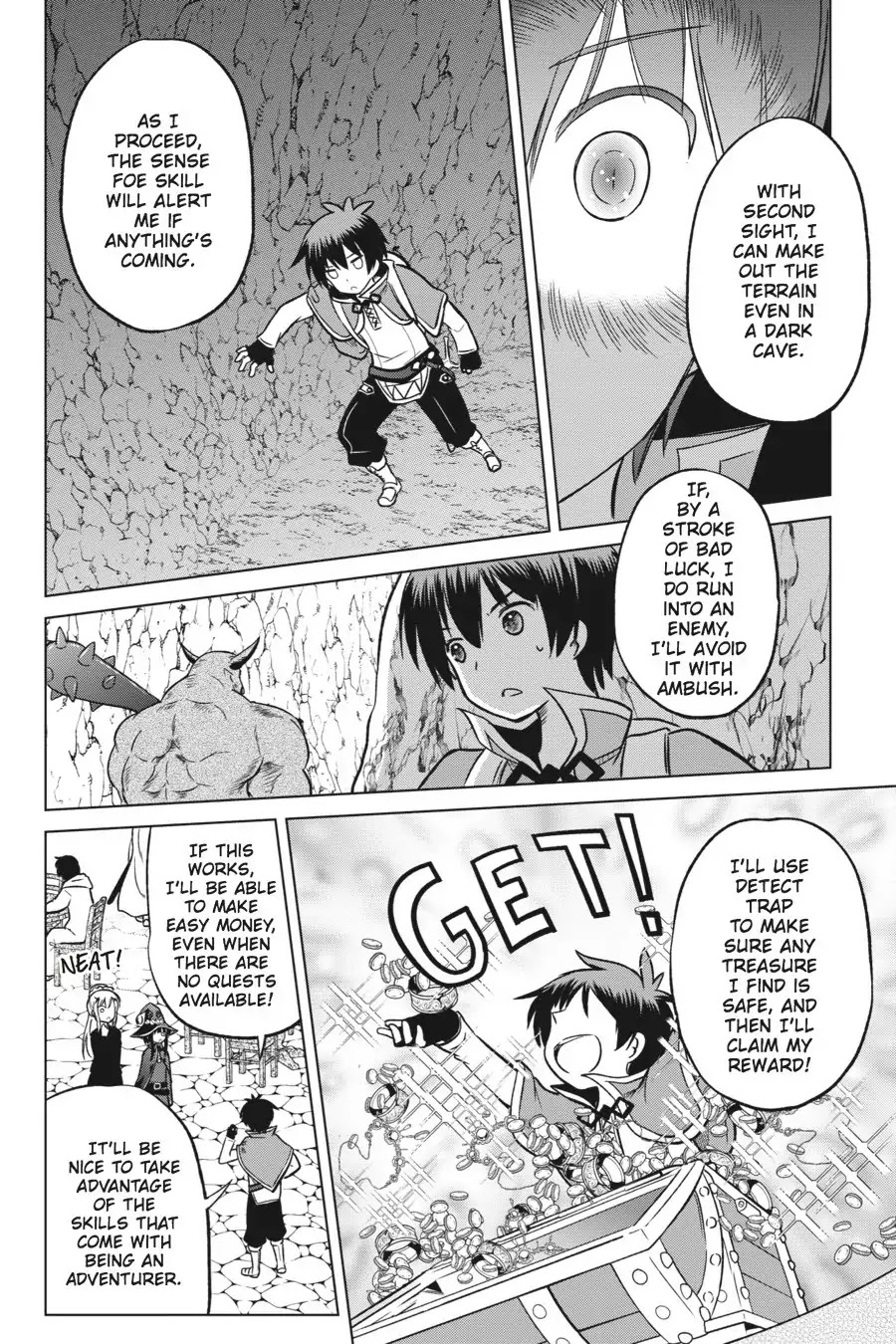 Kono Subarashii Sekai ni Shukufuku o! Chapter 14 page 8 - Chapter 14: May There Be Rest for the Master of This Maze!