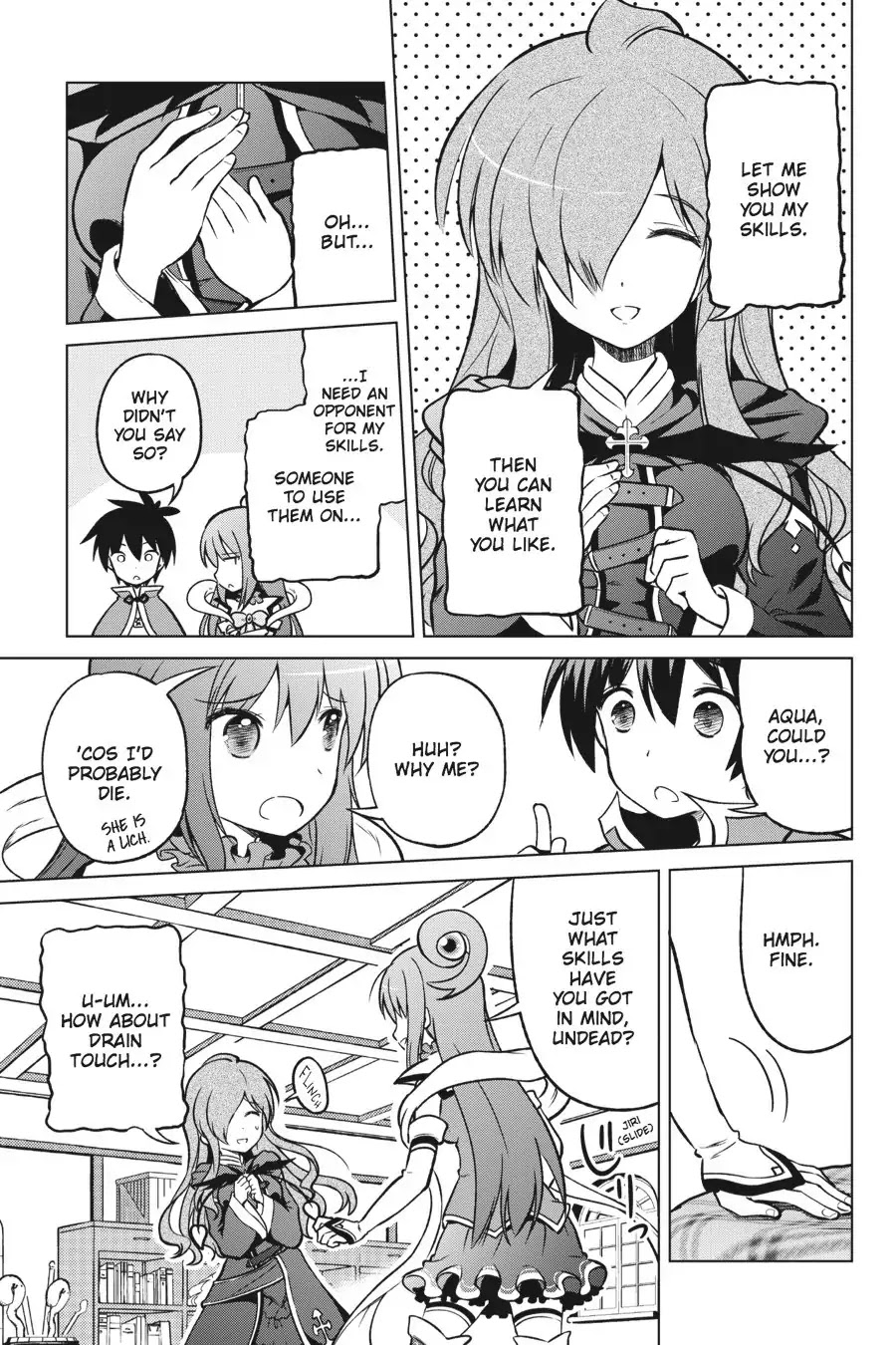 Kono Subarashii Sekai ni Shukufuku o! Chapter 15 page 11 - Chapter 15: May Peace Descend upon This Troubled Land!