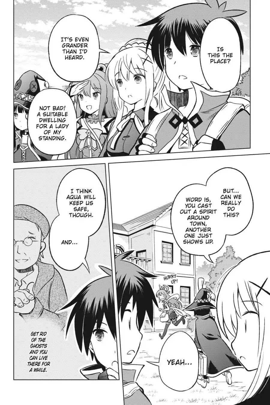 Kono Subarashii Sekai ni Shukufuku o! Chapter 15 page 24 - Chapter 15: May Peace Descend upon This Troubled Land!