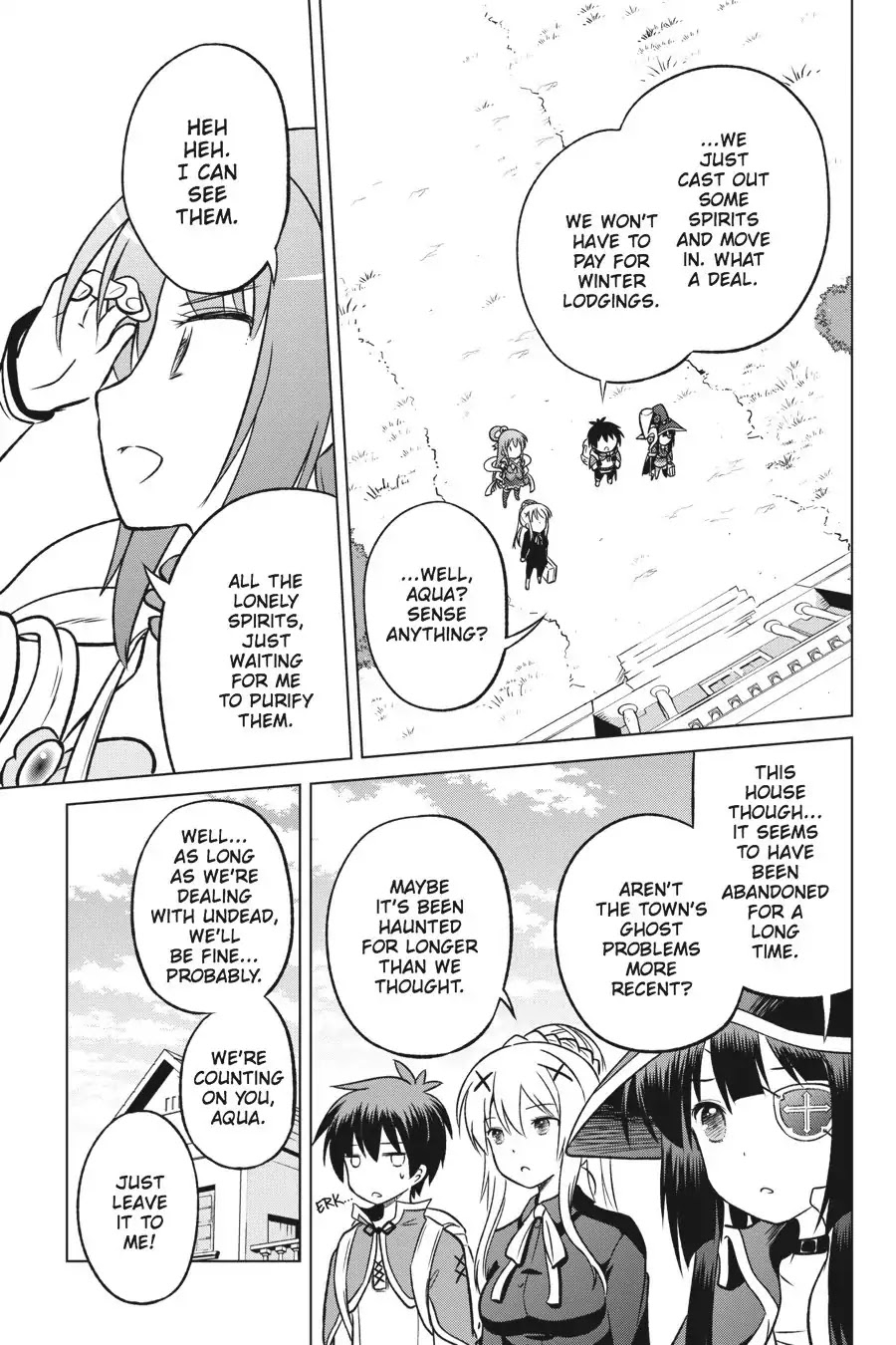 Kono Subarashii Sekai ni Shukufuku o! Chapter 15 page 25 - Chapter 15: May Peace Descend upon This Troubled Land!