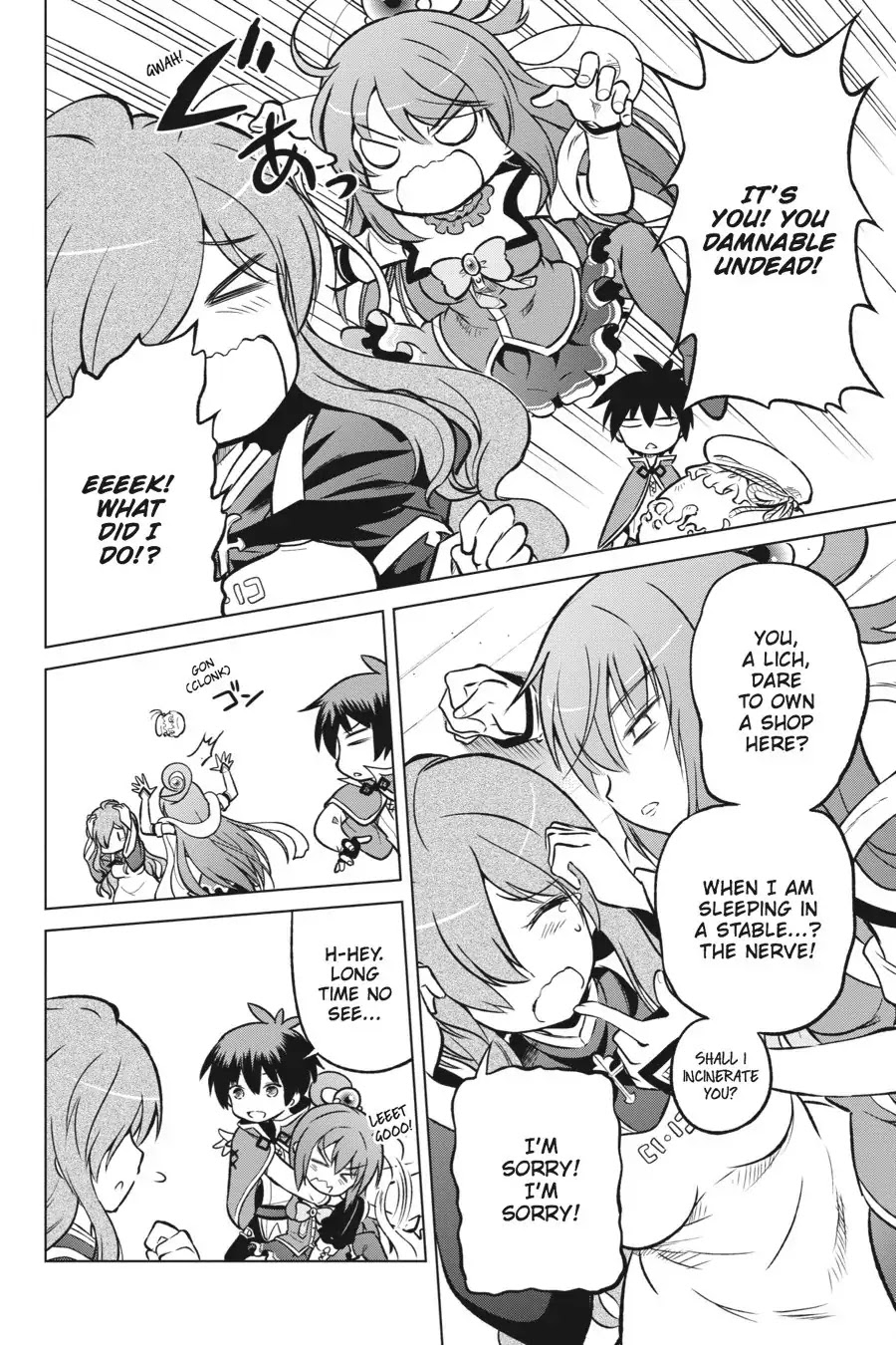 Kono Subarashii Sekai ni Shukufuku o! Chapter 15 page 4 - Chapter 15: May Peace Descend upon This Troubled Land!