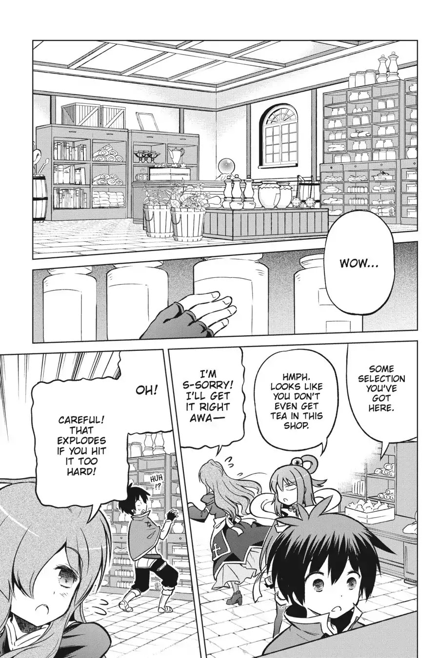 Kono Subarashii Sekai ni Shukufuku o! Chapter 15 page 5 - Chapter 15: May Peace Descend upon This Troubled Land!