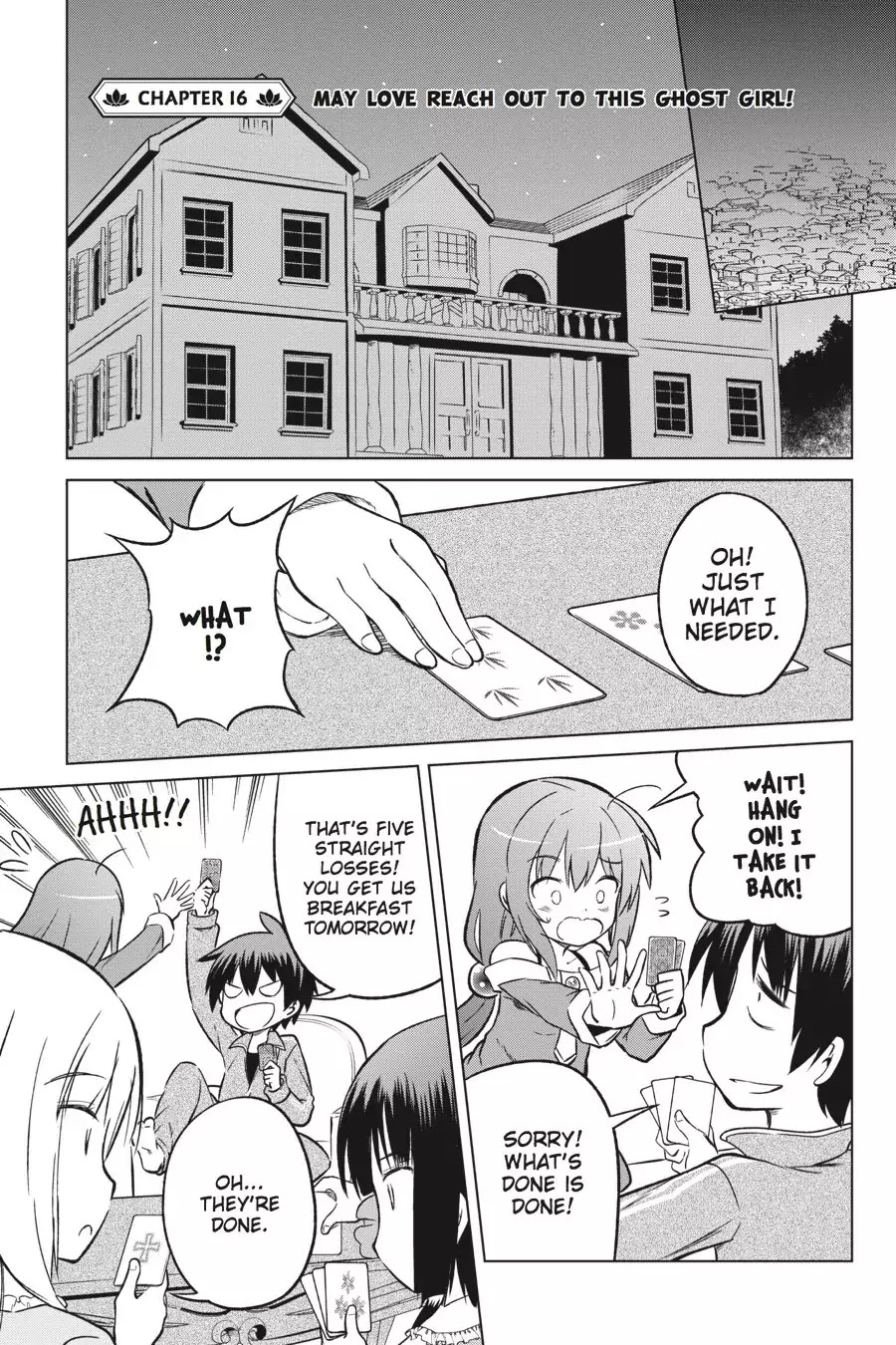 Kono Subarashii Sekai ni Shukufuku o! Chapter 16 page 1 - Chapter 16: May Love Reach out to This Ghost Girl!