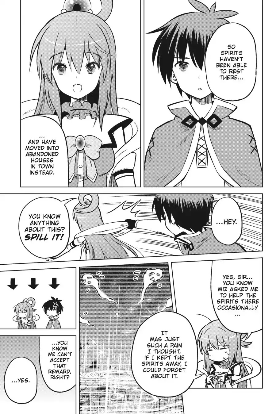 Kono Subarashii Sekai ni Shukufuku o! Chapter 16 page 21 - Chapter 16: May Love Reach out to This Ghost Girl!
