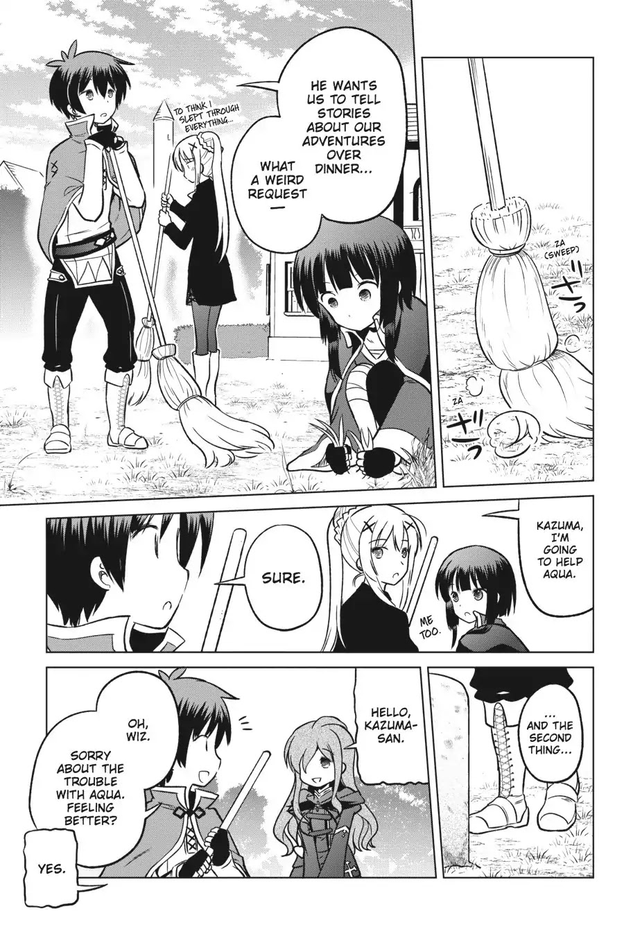 Kono Subarashii Sekai ni Shukufuku o! Chapter 16 page 23 - Chapter 16: May Love Reach out to This Ghost Girl!