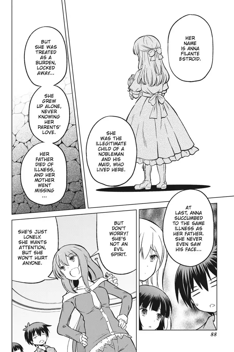 Kono Subarashii Sekai ni Shukufuku o! Chapter 16 page 4 - Chapter 16: May Love Reach out to This Ghost Girl!