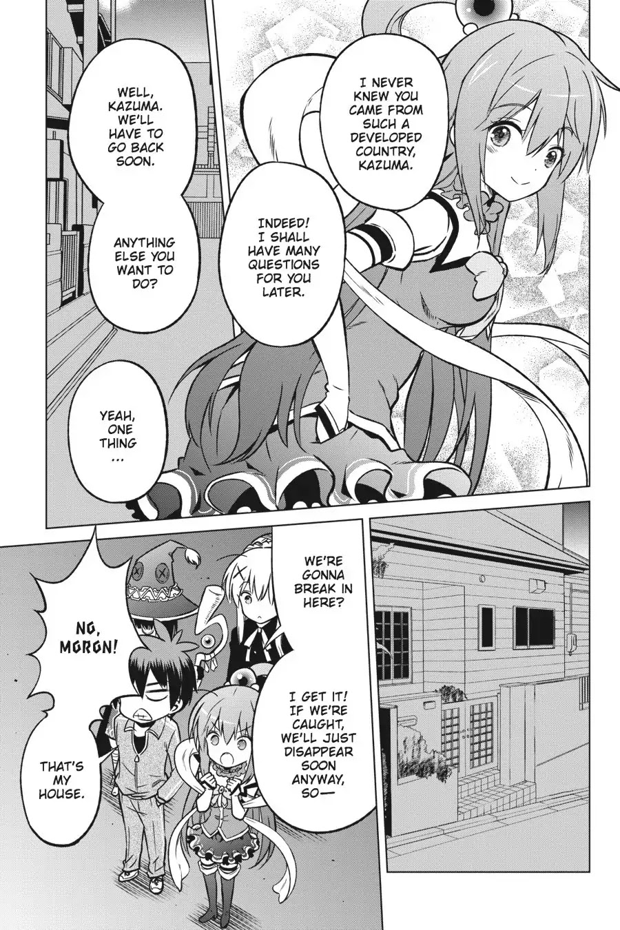 Kono Subarashii Sekai ni Shukufuku o! Chapter 18 page 15 - Chapter 18: Hey, Let's Visit Another World!