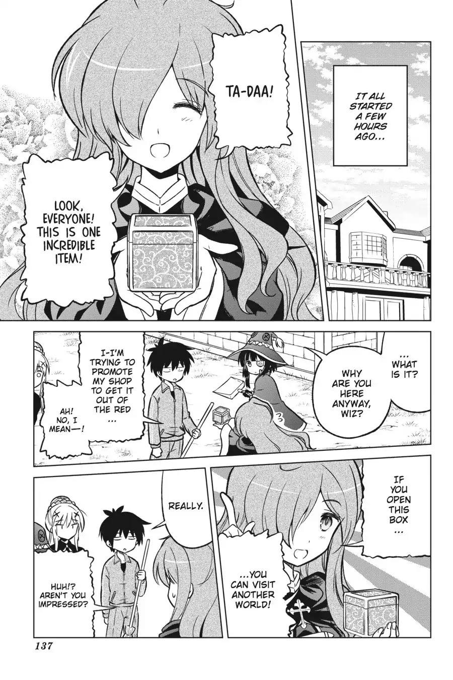 Kono Subarashii Sekai ni Shukufuku o! Chapter 18 page 3 - Chapter 18: Hey, Let's Visit Another World!