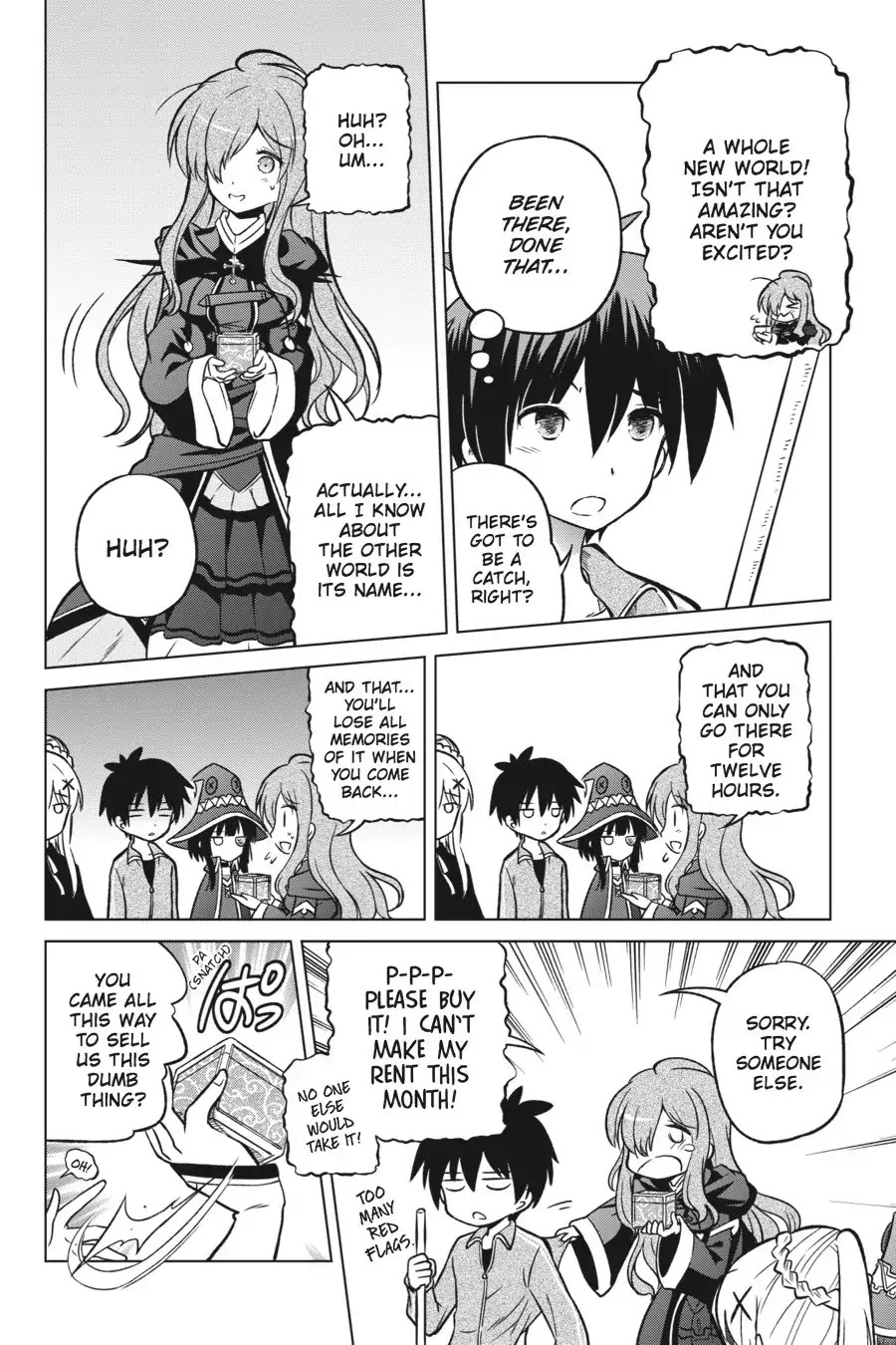 Kono Subarashii Sekai ni Shukufuku o! Chapter 18 page 4 - Chapter 18: Hey, Let's Visit Another World!
