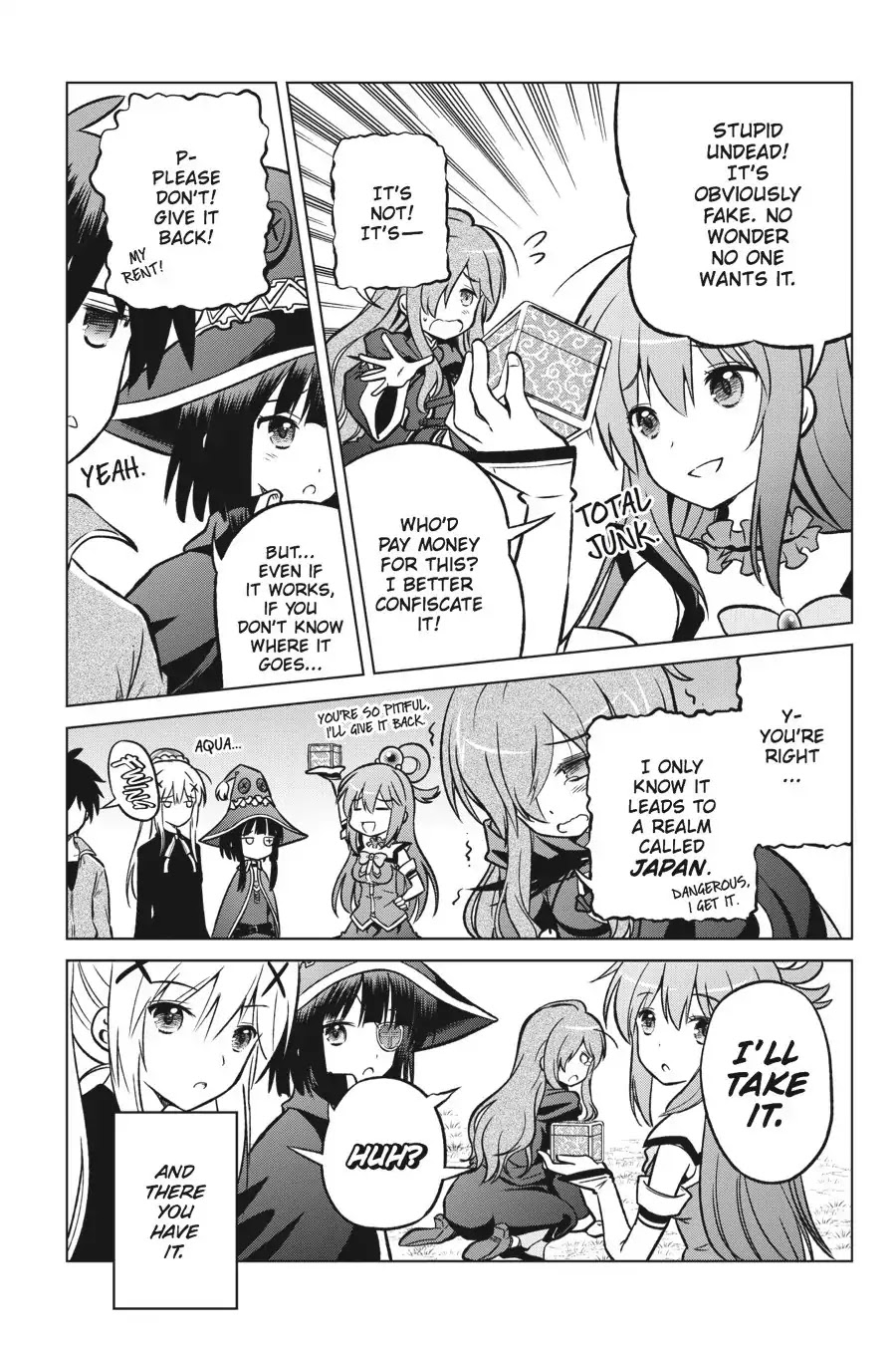 Kono Subarashii Sekai ni Shukufuku o! Chapter 18 page 5 - Chapter 18: Hey, Let's Visit Another World!