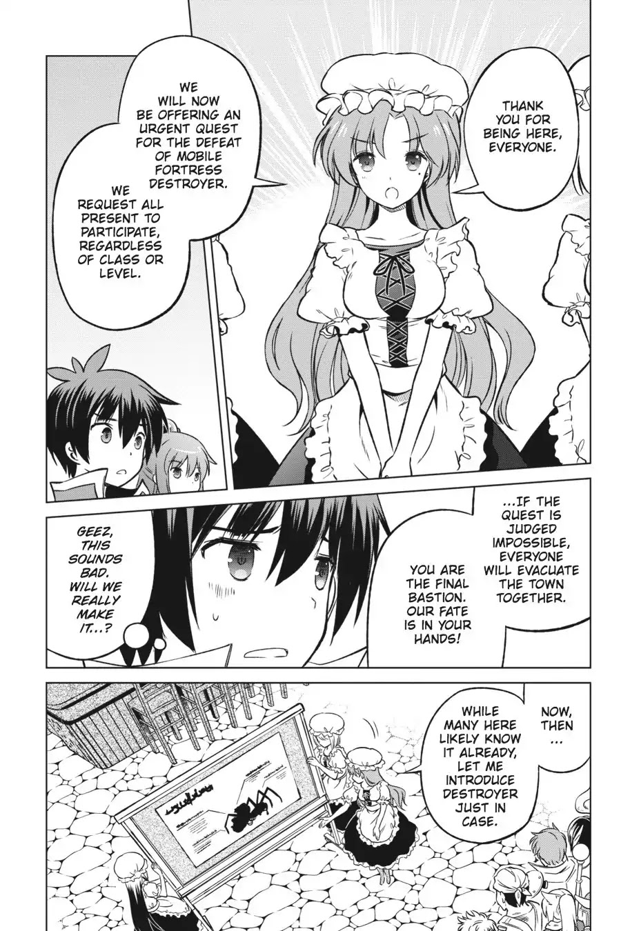 Kono Subarashii Sekai ni Shukufuku o! Chapter 19 page 10 - Chapter 19: May We Do Away With This Outrageous Fortress?