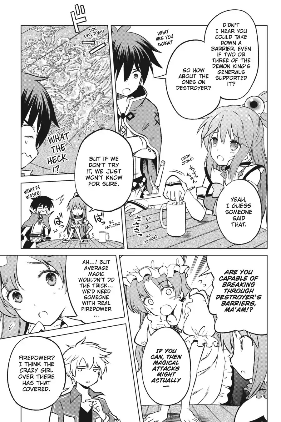 Kono Subarashii Sekai ni Shukufuku o! Chapter 19 page 14 - Chapter 19: May We Do Away With This Outrageous Fortress?