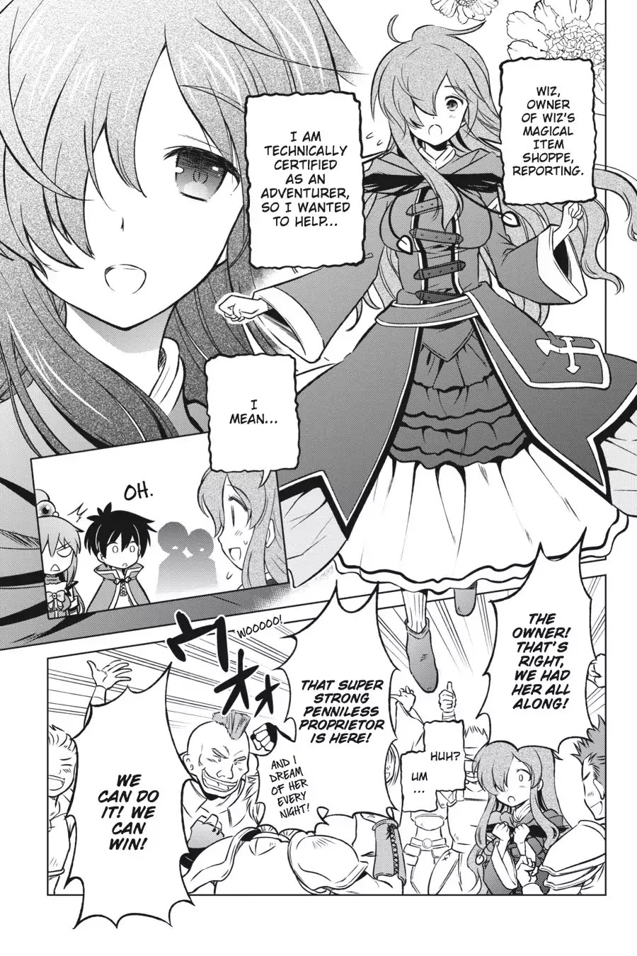 Kono Subarashii Sekai ni Shukufuku o! Chapter 19 page 16 - Chapter 19: May We Do Away With This Outrageous Fortress?
