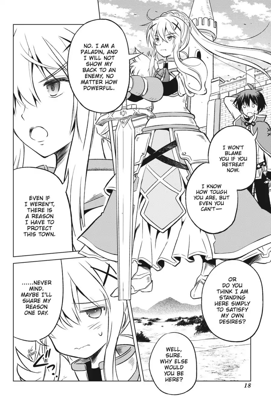 Kono Subarashii Sekai ni Shukufuku o! Chapter 19 page 19 - Chapter 19: May We Do Away With This Outrageous Fortress?