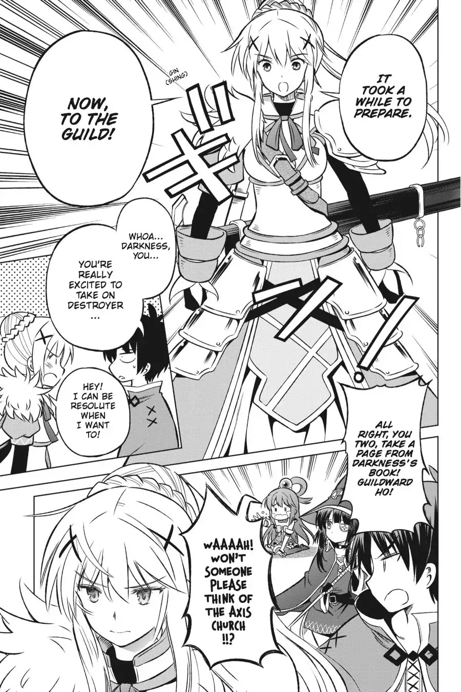 Kono Subarashii Sekai ni Shukufuku o! Chapter 19 page 8 - Chapter 19: May We Do Away With This Outrageous Fortress?