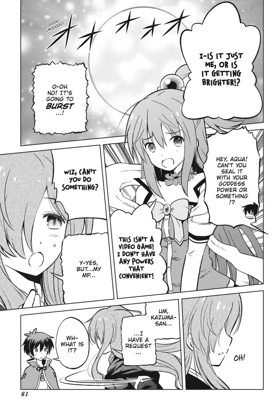 Kono Subarashii Sekai ni Shukufuku o! Chapter 21 page 11 - Chapter 21: May We Do Away With This Outrageous Fortress!