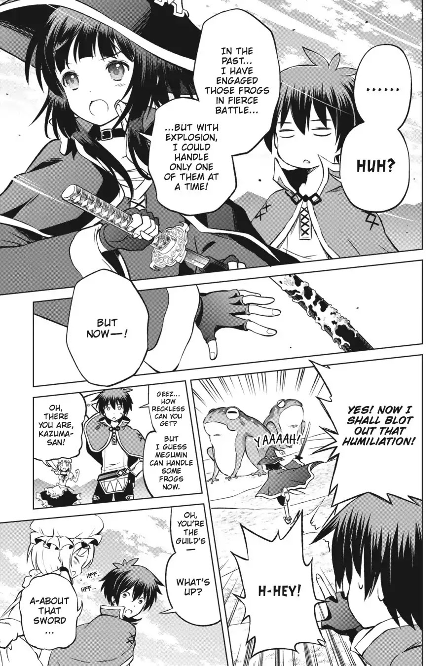 Kono Subarashii Sekai ni Shukufuku o! Chapter 22 page 11 - Chapter 22: Megumin the Ripper