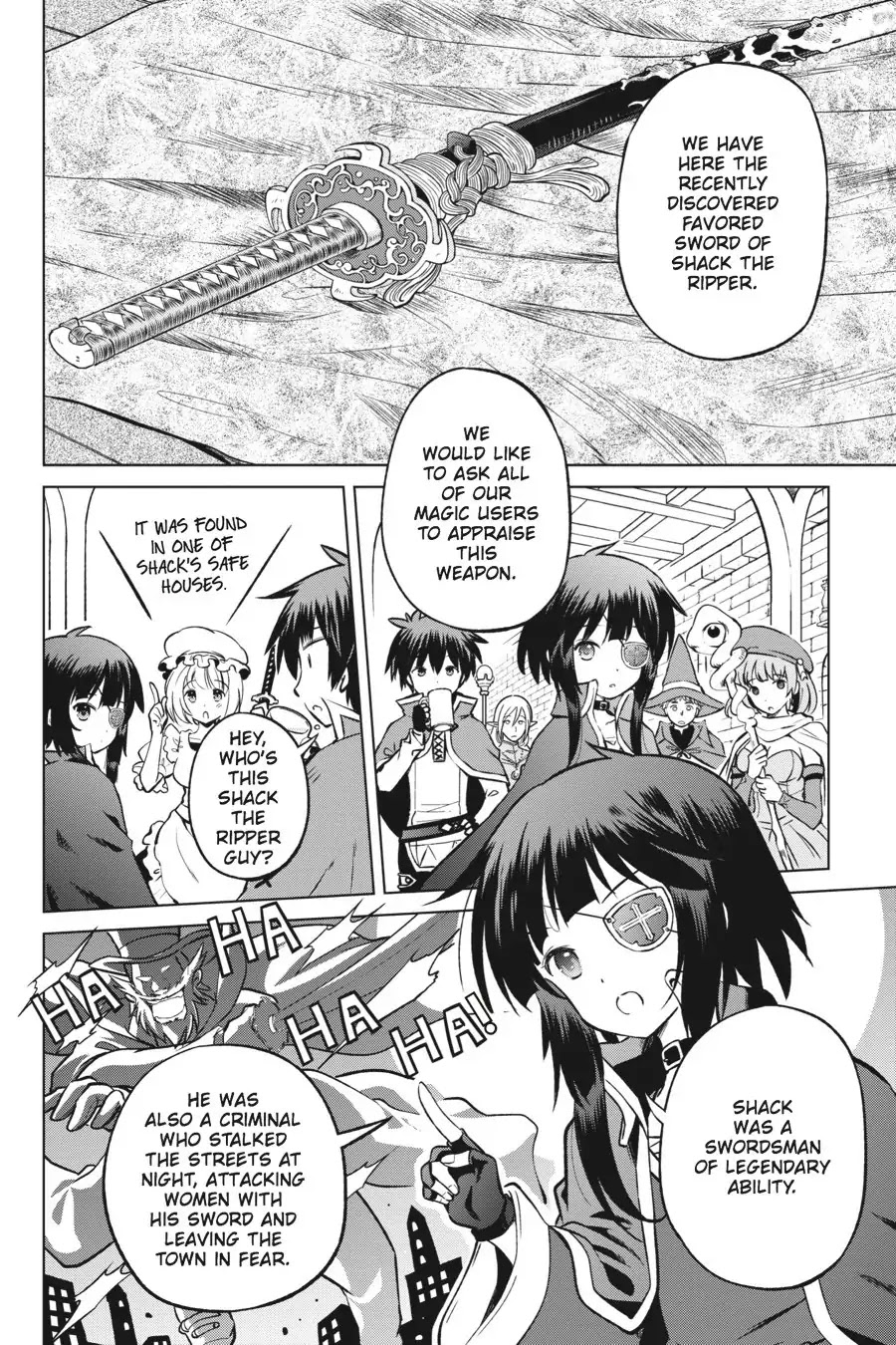 Kono Subarashii Sekai ni Shukufuku o! Chapter 22 page 2 - Chapter 22: Megumin the Ripper