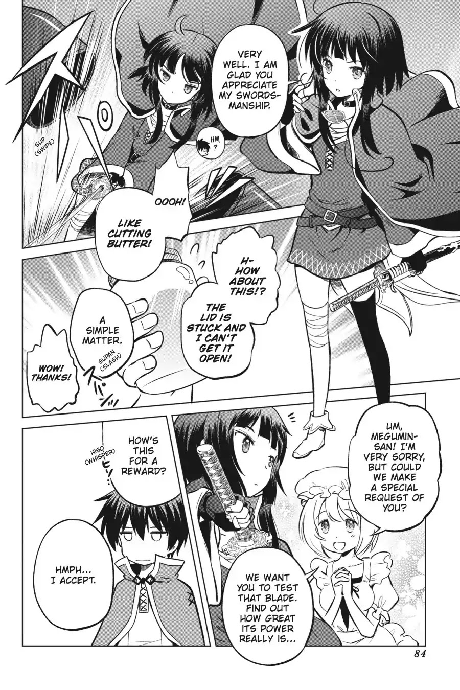Kono Subarashii Sekai ni Shukufuku o! Chapter 22 page 8 - Chapter 22: Megumin the Ripper