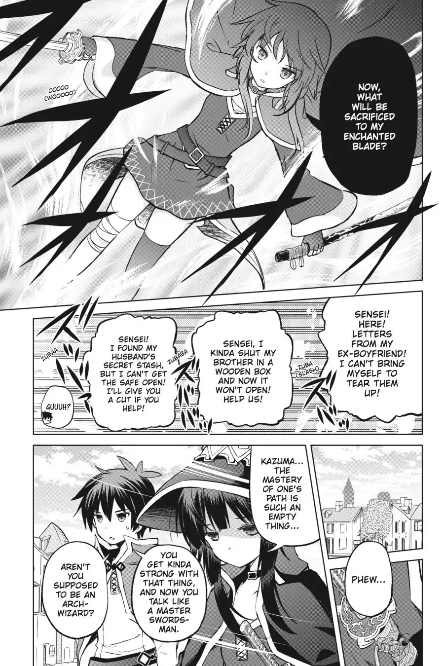 Kono Subarashii Sekai ni Shukufuku o! Chapter 22 page 9 - Chapter 22: Megumin the Ripper