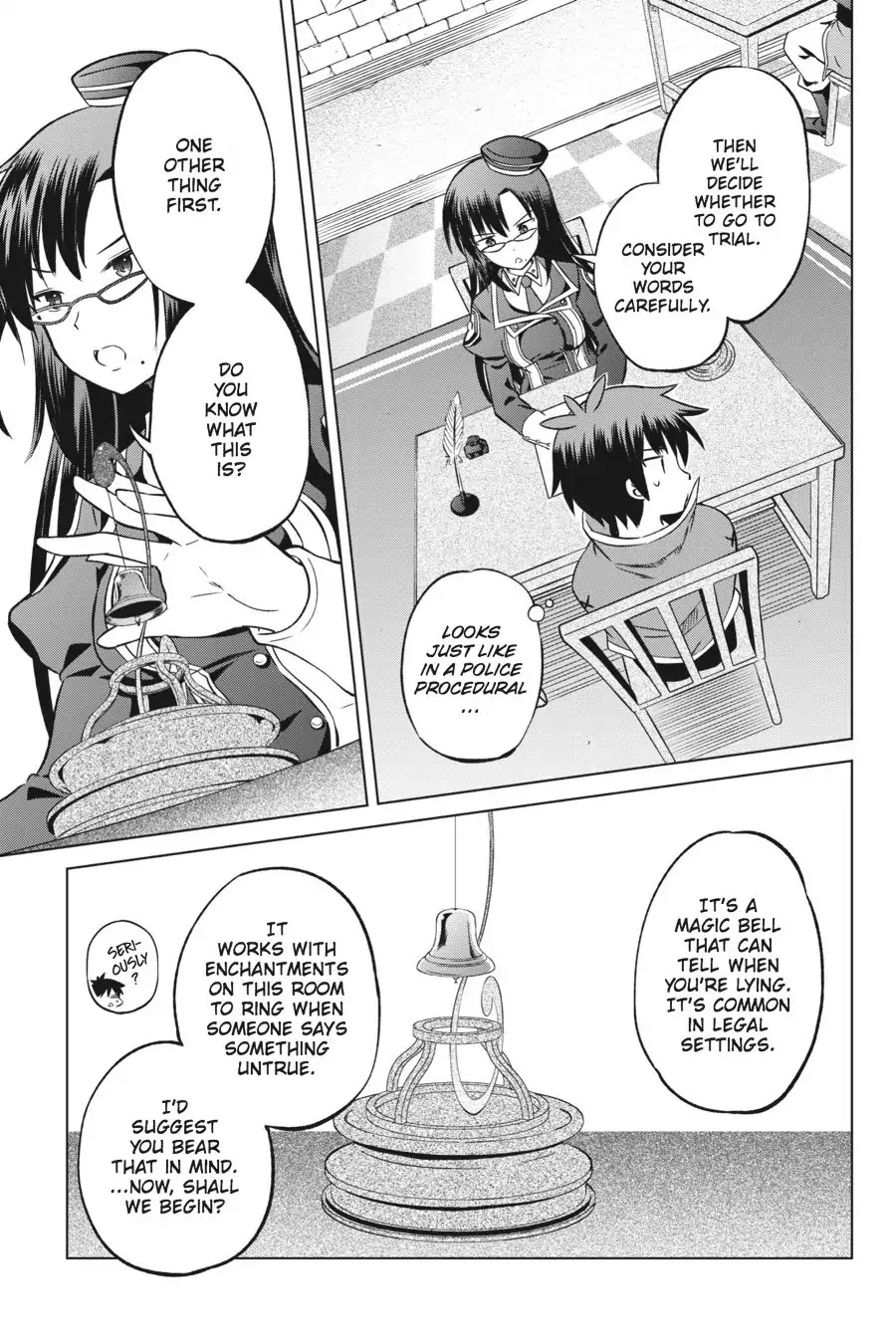 Kono Subarashii Sekai ni Shukufuku o! Chapter 23 page 21 - Chapter 23: May I Be Saved from This Unjust Trial! (1)