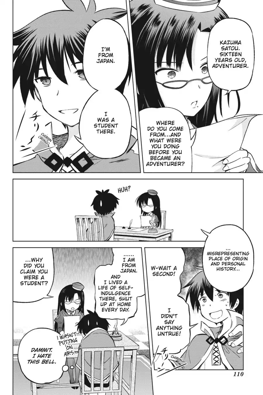 Kono Subarashii Sekai ni Shukufuku o! Chapter 23 page 22 - Chapter 23: May I Be Saved from This Unjust Trial! (1)