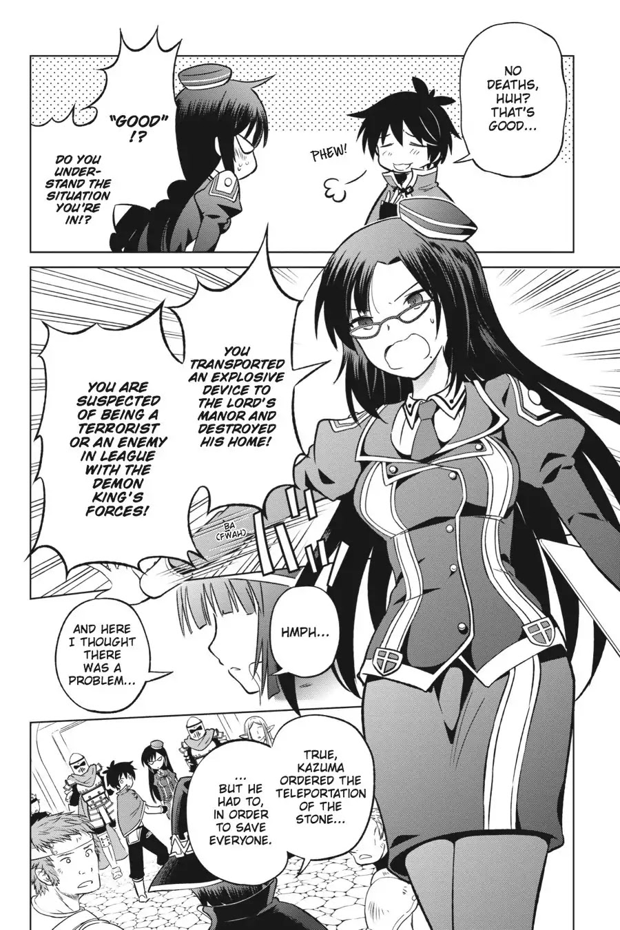 Kono Subarashii Sekai ni Shukufuku o! Chapter 23 page 8 - Chapter 23: May I Be Saved from This Unjust Trial! (1)