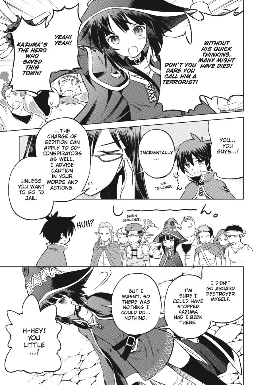 Kono Subarashii Sekai ni Shukufuku o! Chapter 23 page 9 - Chapter 23: May I Be Saved from This Unjust Trial! (1)