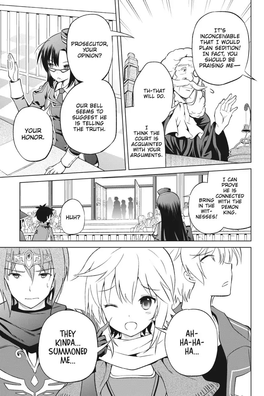 Kono Subarashii Sekai ni Shukufuku o! Chapter 24 page 11 - Chapter 24: May I Be Saved from This Unjust Trial! (2)