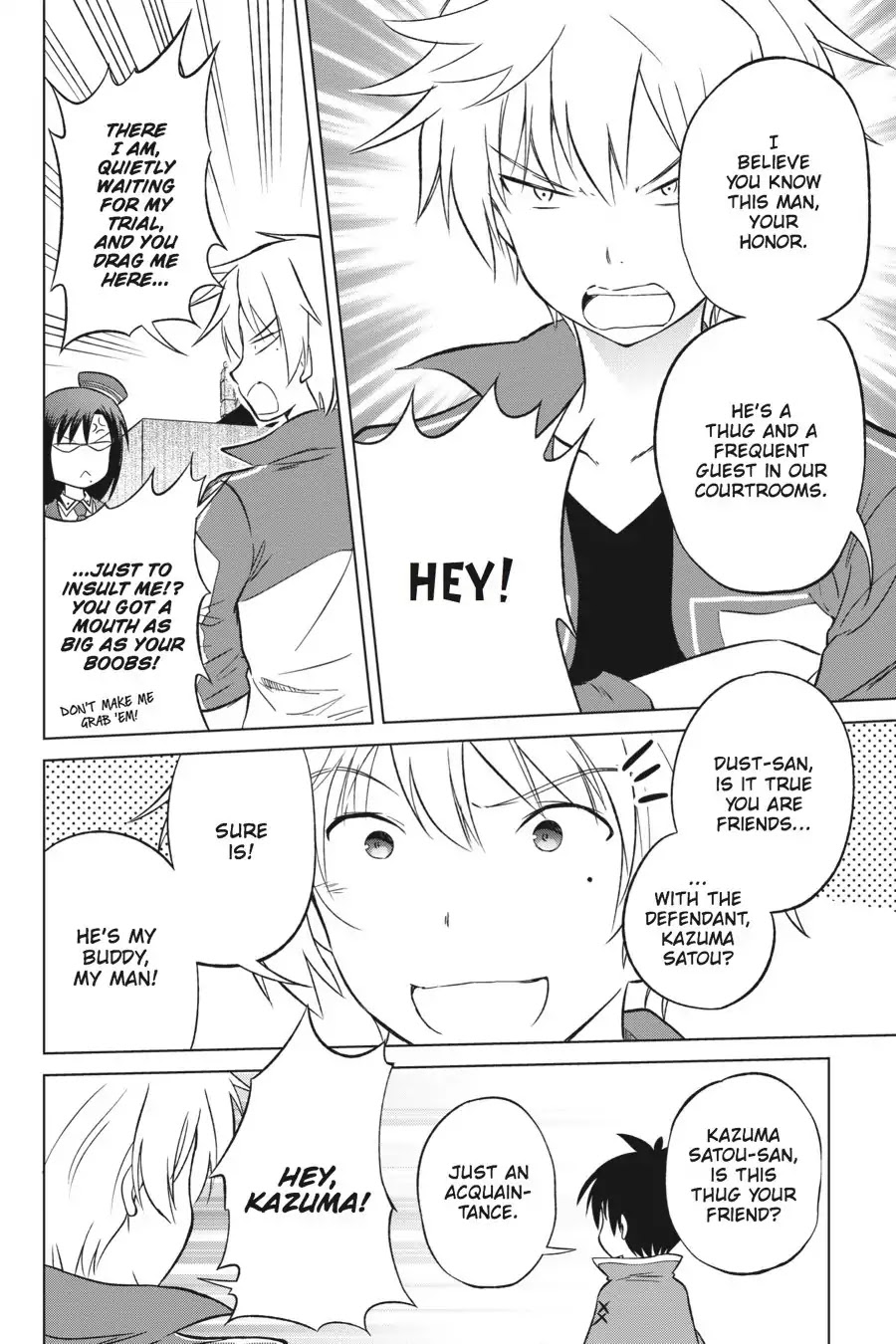 Kono Subarashii Sekai ni Shukufuku o! Chapter 24 page 14 - Chapter 24: May I Be Saved from This Unjust Trial! (2)