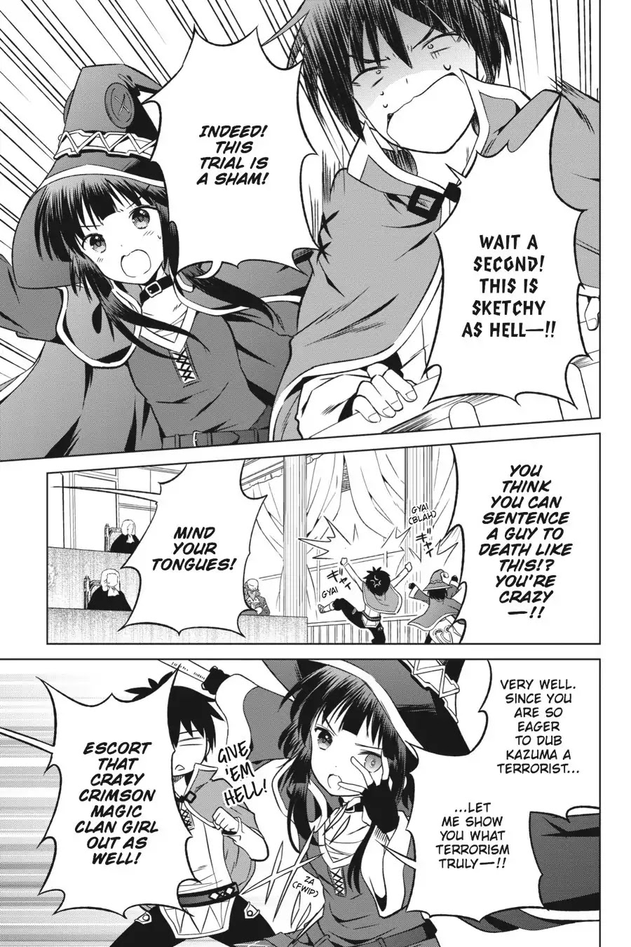 Kono Subarashii Sekai ni Shukufuku o! Chapter 24 page 23 - Chapter 24: May I Be Saved from This Unjust Trial! (2)