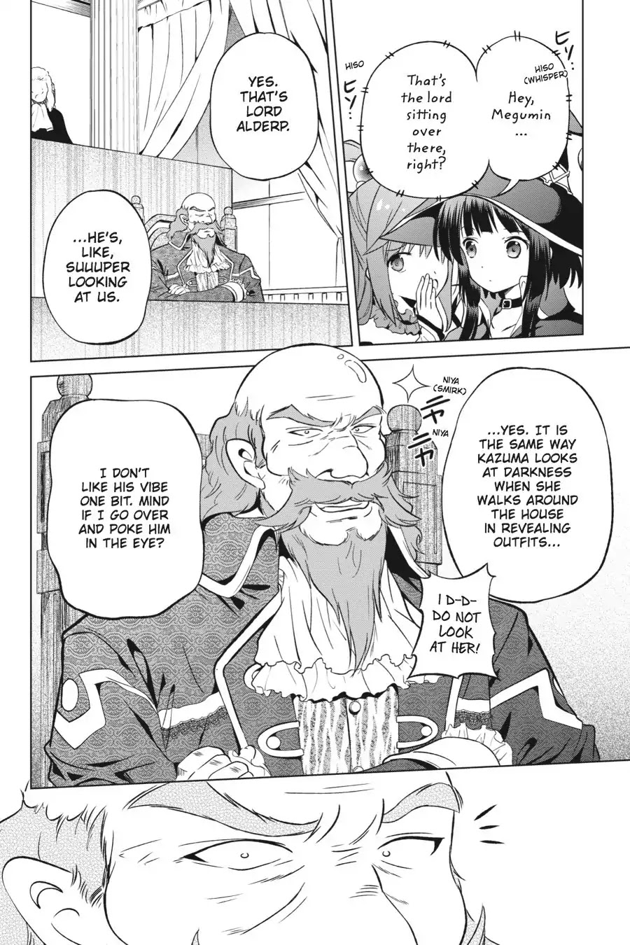 Kono Subarashii Sekai ni Shukufuku o! Chapter 24 page 4 - Chapter 24: May I Be Saved from This Unjust Trial! (2)