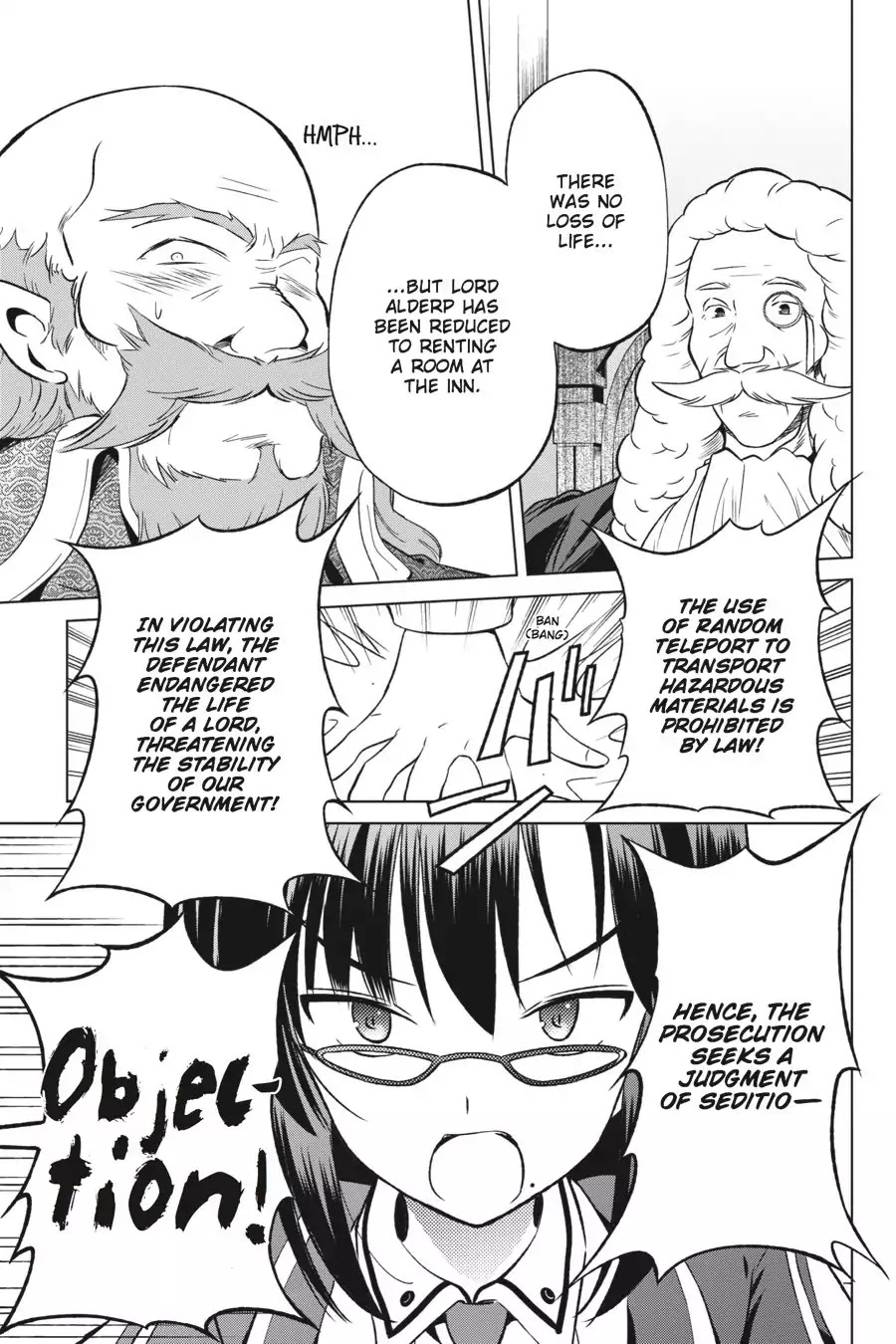 Kono Subarashii Sekai ni Shukufuku o! Chapter 24 page 7 - Chapter 24: May I Be Saved from This Unjust Trial! (2)