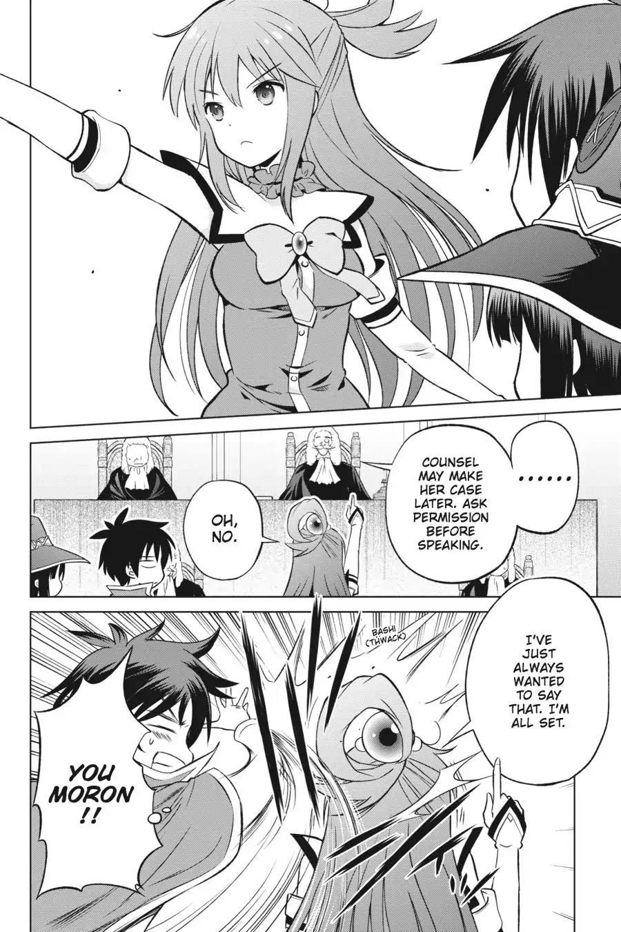 Kono Subarashii Sekai ni Shukufuku o! Chapter 24 page 8 - Chapter 24: May I Be Saved from This Unjust Trial! (2)
