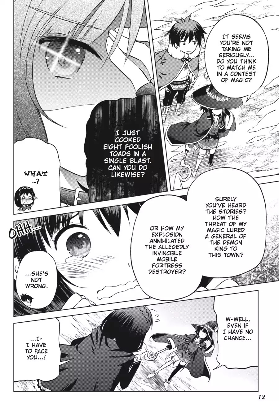 Kono Subarashii Sekai ni Shukufuku o! Chapter 25 page 13 - Chapter 25: May Friendship Come to This Crimson Magic Girl! (1)